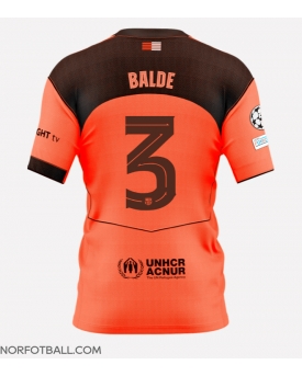 Billige Fotballdrakt Barcelona Alejandro Balde #3 Replika Tredjedrakt 2025-26 Kortermet